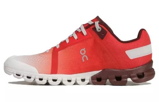 Кроссовки женские Cloudflow Running Low-top Red And White On
