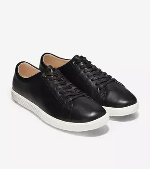 Кроссовки женские Cole Haan Grand Crosscourt, цвет black leather-white