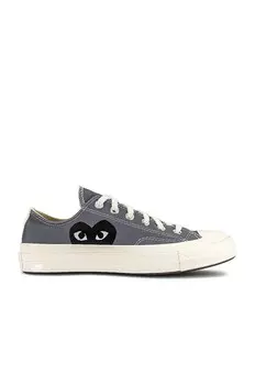 Кроссовки женские Converse Chuck Taylor Low Comme Des Garcons Play, серый