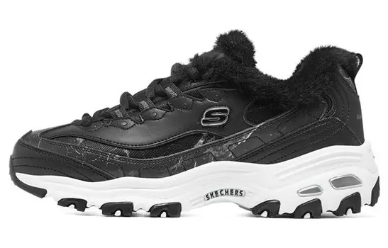 Кроссовки женские D"Lites 1.0 Chunky с низким верхом, черные Skechers
