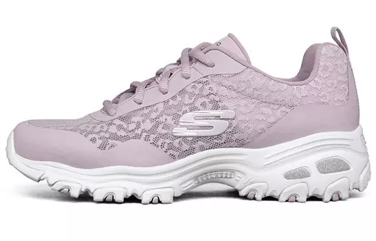 Кроссовки женские D"Lites 1.0 Chunky с низким верхом, лавандового цвета Skechers