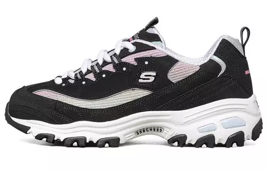 Кроссовки женские D"Lites 1.0 Chunky с низким верхом, черные Skechers