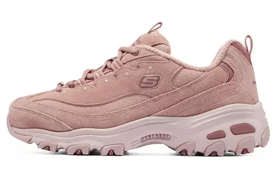 Кроссовки женские D"Lites 1.0 Chunky с низким верхом, розовые Skechers