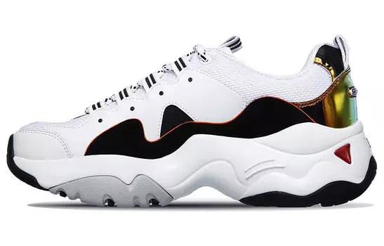 Кроссовки женские D"LITES 3.0 Chunky с низким верхом, белые/черные Skechers