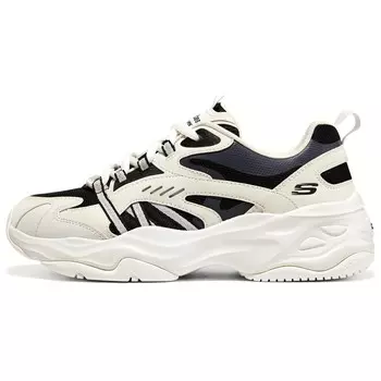 Кроссовки женские D"Lites 4.0 Chunky с низким верхом, белые/черные Skechers