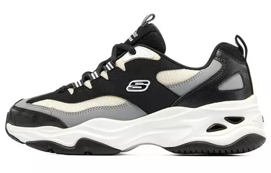 Кроссовки женские D"Lites 4.0 Chunky с низким верхом, белые/черные Skechers