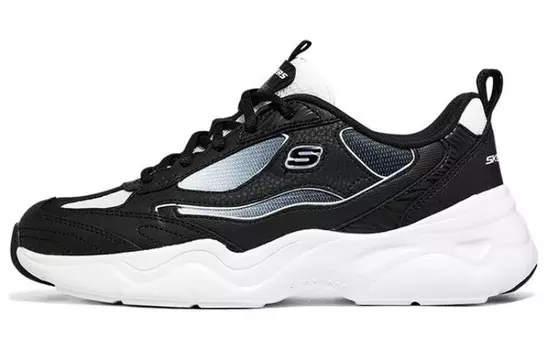 Кроссовки женские D"LITES AIRY 3.0 Chunky с низким верхом, черные/белые Skechers