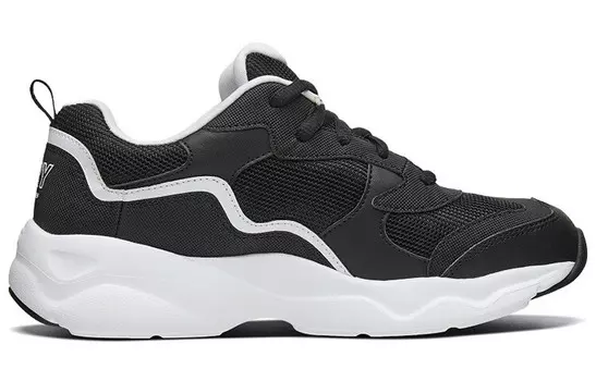 Кроссовки женские D"LITES AIRY Chunky с низким верхом, черные/белые Skechers