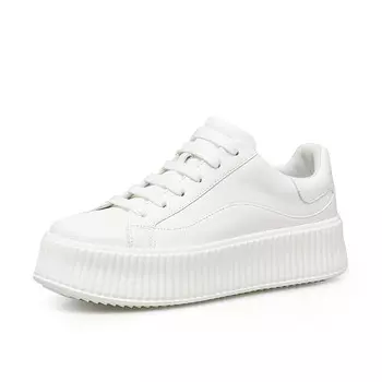 Кроссовки женские Deep Breath на платформе, темно-коричневый