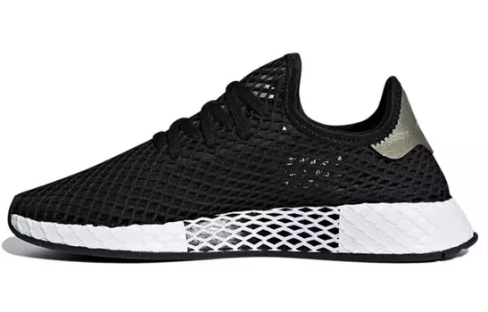 Кроссовки женские Deerupt Running Shoes Low-top Black/white Adidas Originals