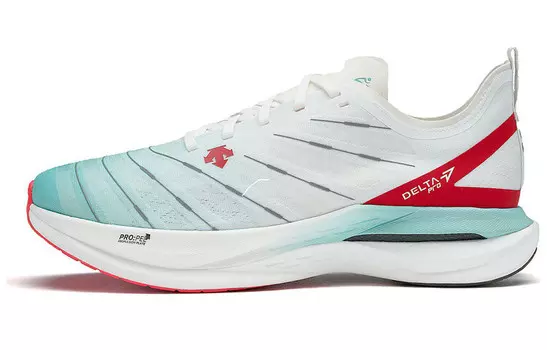 Кроссовки женские Delta Running Shoes Low-top Red/Green Descente