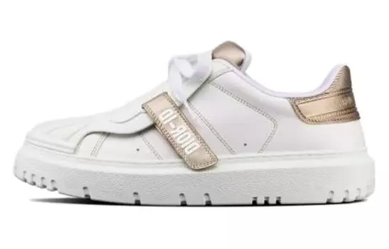 Кроссовки женские Dior-ID, белый / золотой