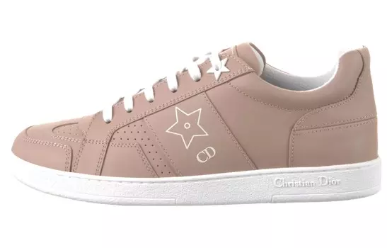 Кроссовки женские Dior Star, телесный