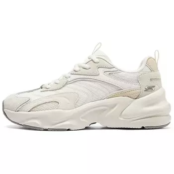 Кроссовки женские DLITES с низким верхом, белые/натуральные Skechers