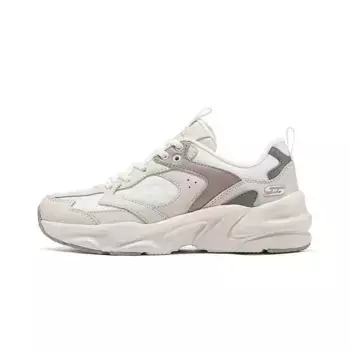 Кроссовки женские DLITES с низким верхом серые/розовые Skechers