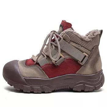 Кроссовки женские для повседневной носки средней высоты Jay, красный