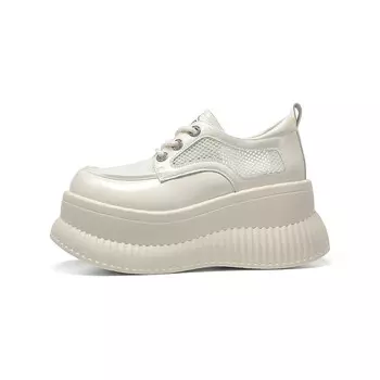 Кроссовки женские для повседневной носки средней высоты Cardanro, бежевый