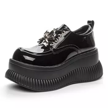 Кроссовки женские для повседневной носки средней высоты Shangjinni, черный