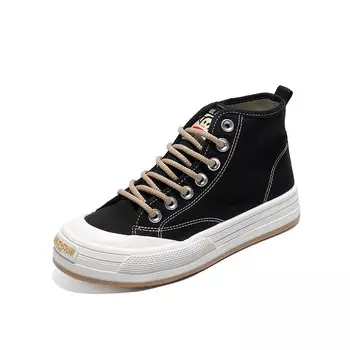 Кроссовки женские для повседневной носки средней высоты Paul Frank, черный