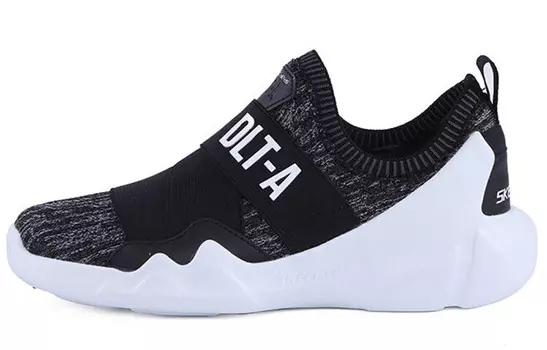 Кроссовки женские Dlt-A 1.0 с низким верхом, черные/белые Skechers