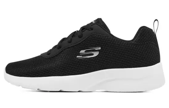 Кроссовки женские Dynamight 2.0 с низким верхом, черные/белые Skechers