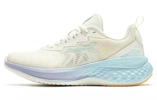 Кроссовки женские E Tough TR с низким верхом, белые/синие/фиолетовые 361°