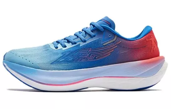 Кроссовки женские Feiying PB2.0 с низким верхом, синие/красные Qiaodan