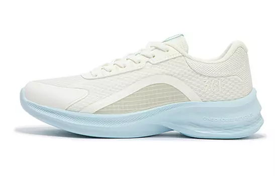 Кроссовки женские Feng Yi с низким верхом Feather White/Glaciery Blue 361°