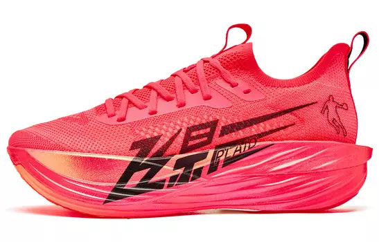 Кроссовки женские Flying Shadow PLAID 1.5 с низким верхом, флуоресцентные, Flying Powder/Energy Powder Qiaodan