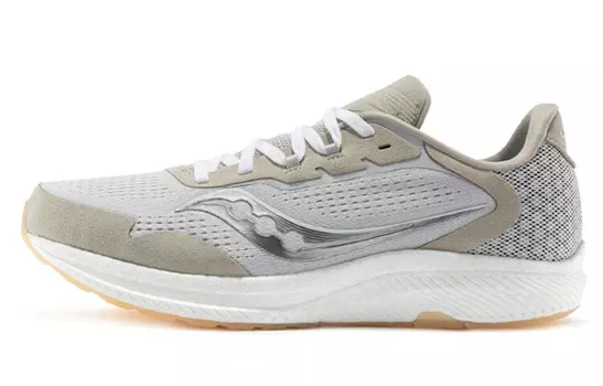Кроссовки женские Freedom 4 Running Low-top Kaki Gray Saucony