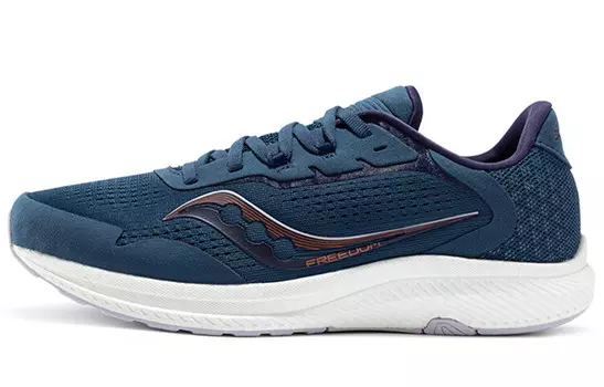 Кроссовки женские Freedom 4 с низким верхом, темно-синие Saucony