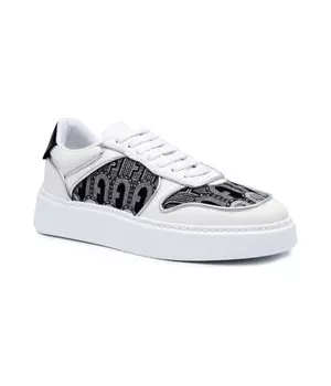 Кроссовки женские Furla с узором, белый/черный