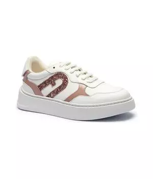 Кроссовки женские Furla sport кожаные с логотипом бренда, белый