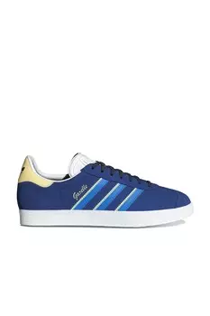 Кроссовки женские Gazelle Adidas Originals, цвет Team Royal Blue, Bright Blue, & Almost Yellow