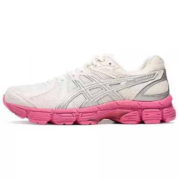 Кроссовки женские Gel-Exalt 2 с низким верхом, цвет белый/серебристый/розовый Asics
