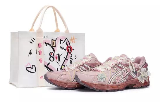 Кроссовки женские Gel-Kahana 8 с низким верхом, белые Asics