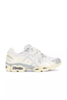 Кроссовки женские Gel-Nimbus 9 Asics, цвет White & Pure Silver