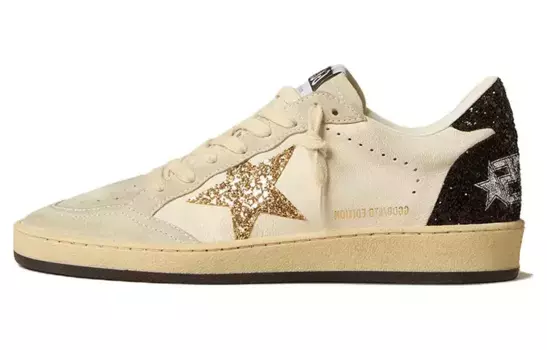 Кроссовки женские Golden Goose Ball Star Skateboarding, бежевый