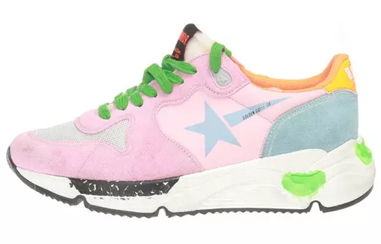 Кроссовки женские Golden Goose Sole Lifestyle для бега, синий / розовый