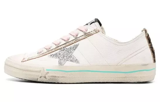 Кроссовки женские Golden Goose V-Star Skateboarding, белый