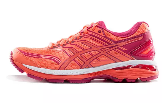 Кроссовки женские GT-2000 5 с низким верхом, красные Asics