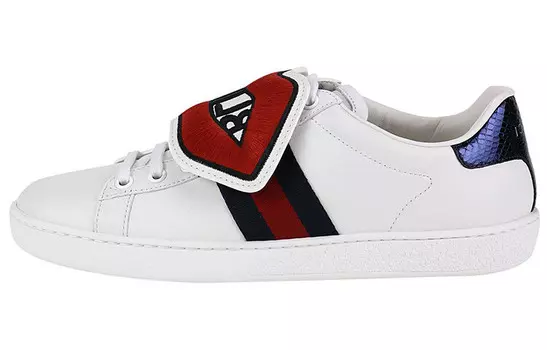 Кроссовки женские Gucci Ace Blind For Love, белый