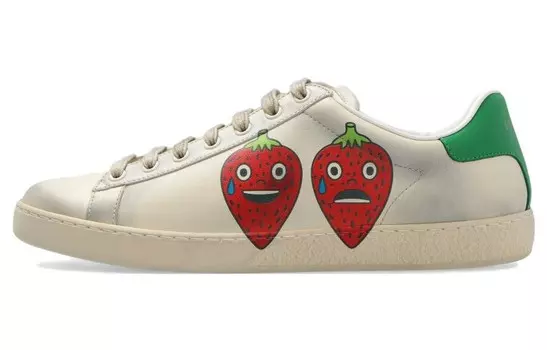 Кроссовки женские Gucci Skateboard, белый
