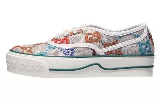 Кроссовки женские Gucci Tennis 1977, многоцветные