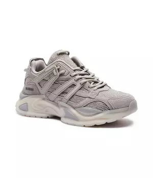 Кроссовки женские Guess кожаные спортивные, серый