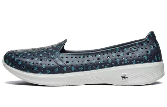 Кроссовки женские H2 Go Lifestyle с низким верхом, темно-синие / синие Skechers