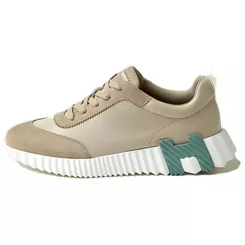 Кроссовки женские Herms Bouncing, бежевый