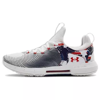 Кроссовки женские Hovr Rise 2 с низким верхом, белые/синие Under Armour