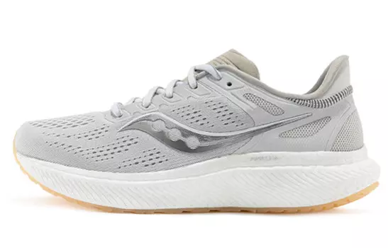Кроссовки женские Hurricane Running Shoes с низким верхом Kaki Gray Saucony