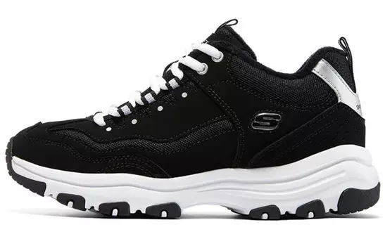 Кроссовки женские I-Conik Chunky, низкие, черные Skechers